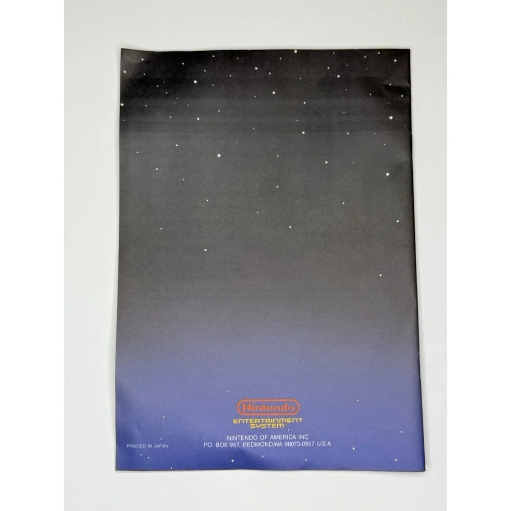 Nintendo Entertainment System Control Deck Instruction Manual NES-USA